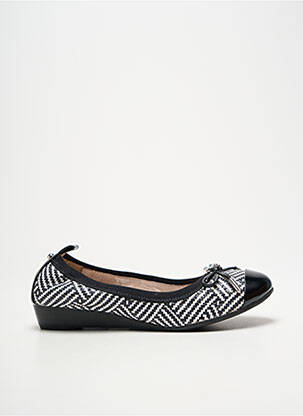Ballerines type de semelle amortissante talon plat jusqu'à 3cm noir METAMORF'OSE femme