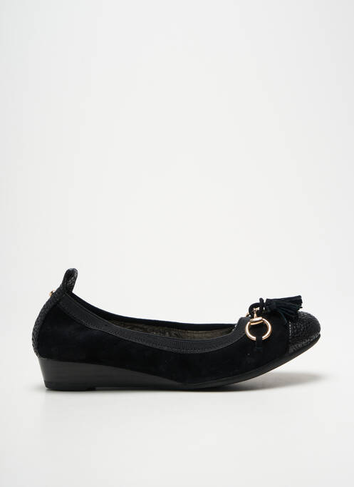 Ballerines type de semelle amortissante talon plat jusqu'à 3cm noir ELUE PAR NOUS femme