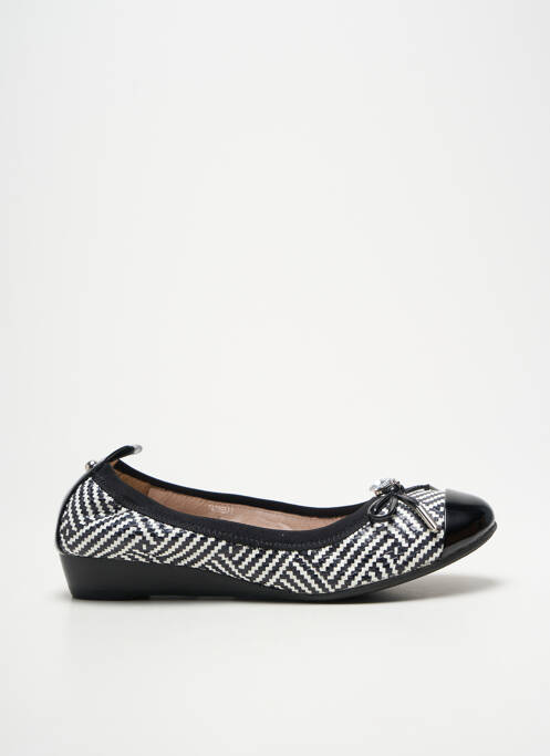 Ballerines type de semelle amortissante talon plat jusqu'à 3cm noir METAMORF'OSE femme