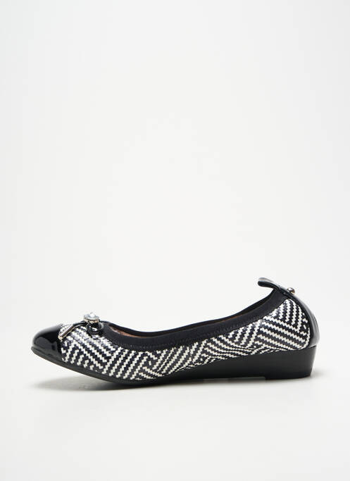 Ballerines type de semelle amortissante talon plat jusqu'à 3cm noir METAMORF'OSE femme
