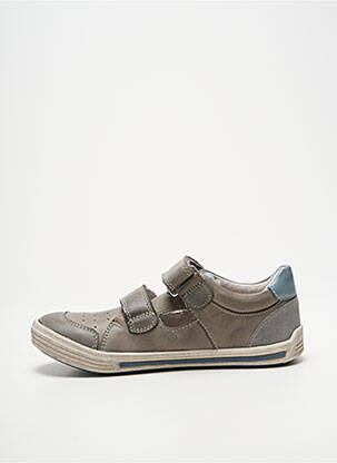 Sandales/nu pieds empiècements gris NOËL garçon