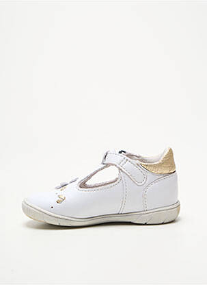 Bottillons fermeture boucle(s) bout rond blanc NOËL fille