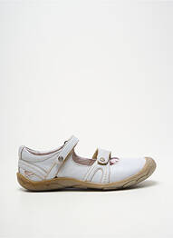 Ballerines semelle amovible bout rond gris NOËL fille