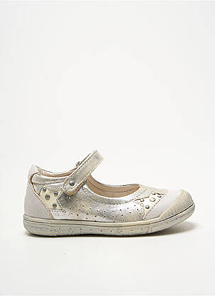 Ballerines argent NOËL fille