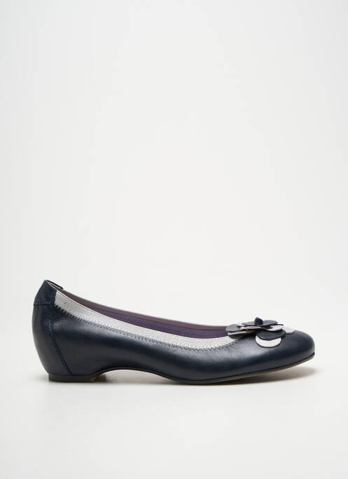 Ballerines bout rond talon plat jusqu'à 3cm bleu MODABELLA femme