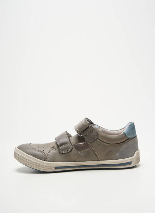 Sandales/nu pieds empiècements gris NOËL garcon