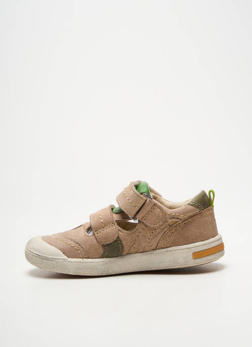 Baskets marron NOËL garçon