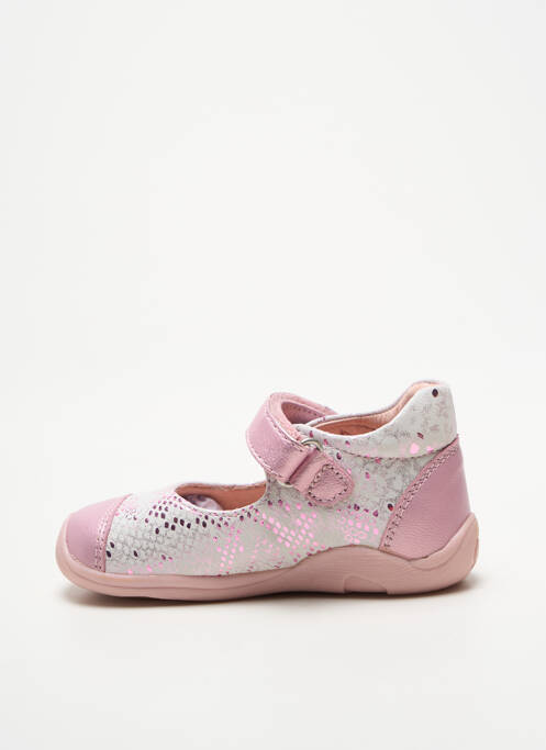 Bottillons rose GARVALIN fille