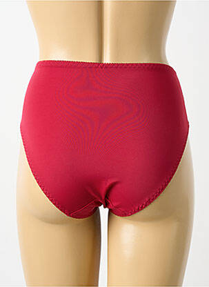 Culotte tissage satiné rouge SASSA femme