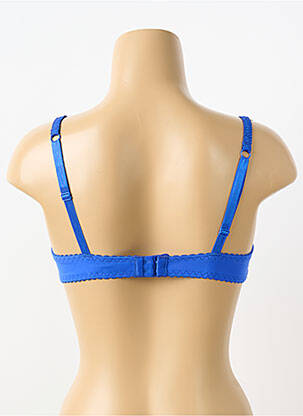 Soutien-gorge légère et transparente haut soutien-gorge emboitant bleu PIEGE femme