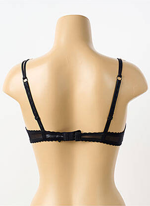 Soutien-gorge légère et transparente haut soutien-gorge emboitant noir PIEGE femme