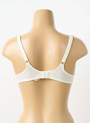 Soutien-gorge effet matière satinée haut soutien-gorge emboitant beige EMPREINTE femme