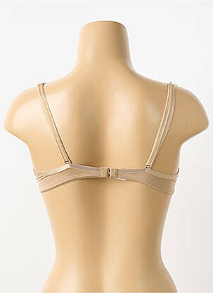 Soutien-gorge effet matière satinée haut soutien-gorge moulé chair SASSA femme