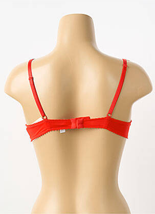 Soutien-gorge légère et transparente haut soutien-gorge moulé orange JOLIDON femme