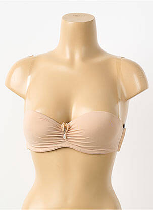 Soutien-gorge effet matière satinée haut soutien-gorge push-up chair PIEGE femme