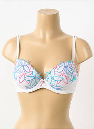 Soutien-gorge blanc PIEGE femme