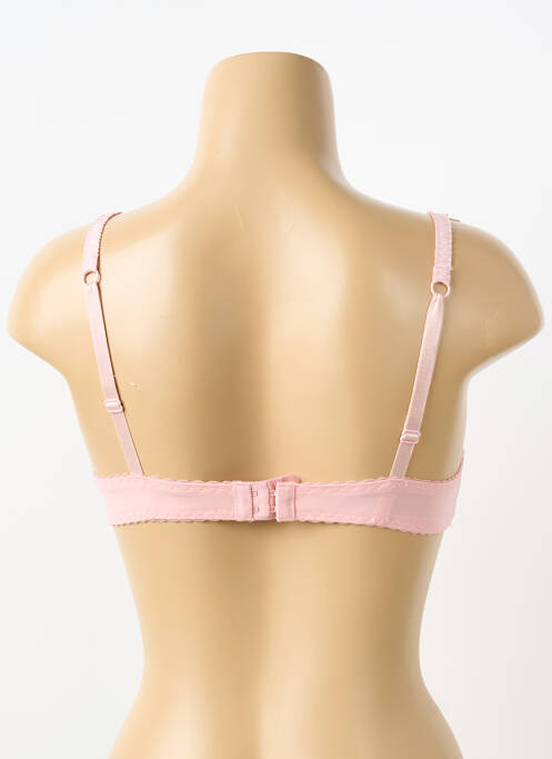 Soutien-gorge légère et transparente haut soutien-gorge emboitant rose PIEGE femme
