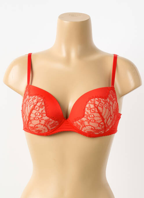 Soutien-gorge légère et transparente haut soutien-gorge moulé orange JOLIDON femme