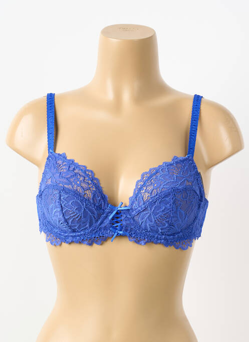 Soutien-gorge bleu PIEGE femme