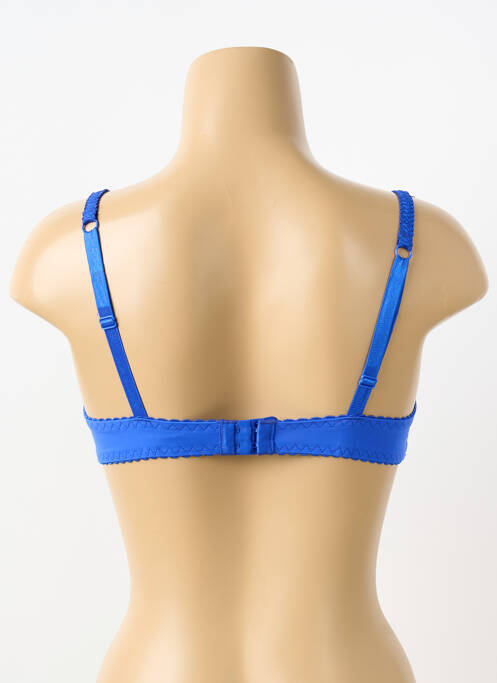 Soutien-gorge bleu PIEGE femme