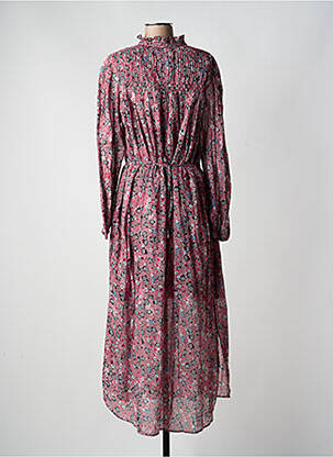 Robe longue manches longues manches longues rouge MARANT ETOILE femme