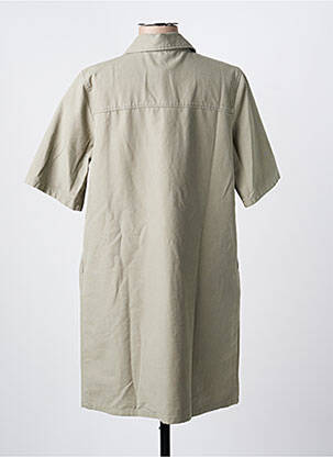 Robe courte manches courtes manches courtes vert A.P.C. femme
