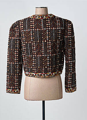 Veste chic col rond noir MARANT ETOILE femme
