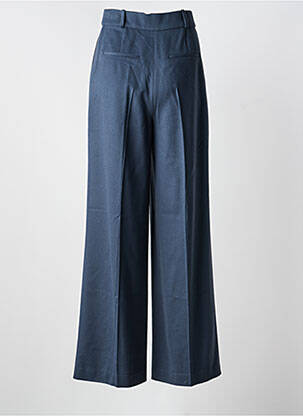 Pantalon large fermeture zippée sous rabat boutonné taille haute gris LOULOU STUDIO femme