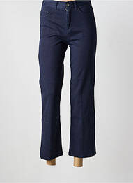 Jeans coupe droite taille normale taille normale bleu WHYCI MILANO femme