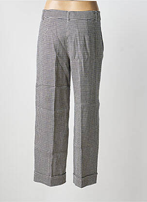 Pantalon droit tissage crêpe taille normale noir MAX MARA femme