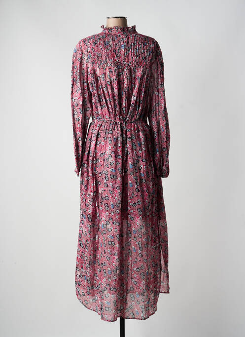 Robe longue manches longues manches longues rouge MARANT ETOILE femme