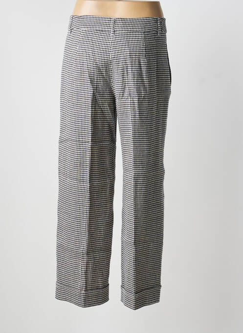 Pantalon droit tissage crêpe taille normale noir MAX MARA femme