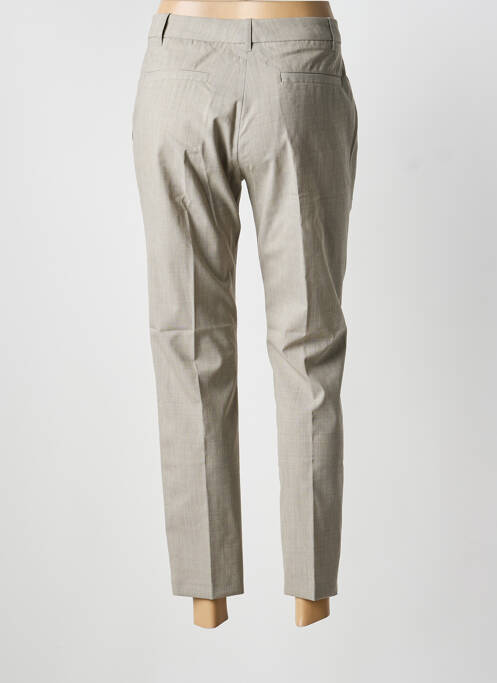 Pantalon 7/8 taille à pinces taille normale beige BARBARA BUI femme