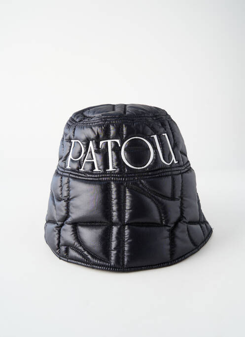 Chapeau forme bob noir PATOU femme