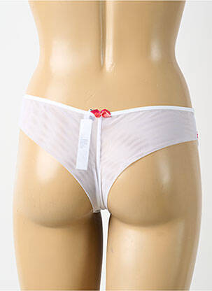Culotte tissage satiné blanc AUBADE femme