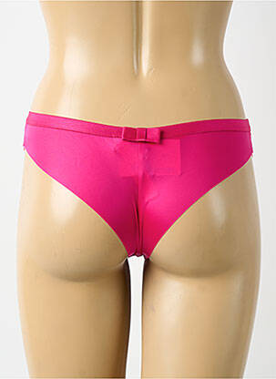 Culotte tissage satiné rose VIKTOR & ROLF X AUBADE femme
