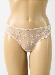 String tissage satiné rose AUBABE femme