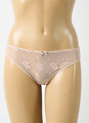 Culotte tissage satiné rose AUBADE femme