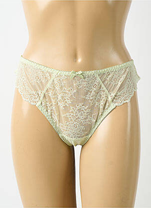 Tanga stretch vert AUBADE femme