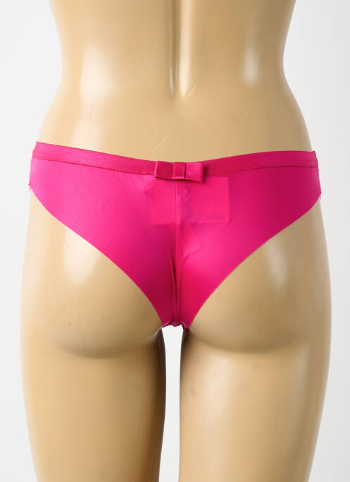 Culotte tissage satiné rose VIKTOR & ROLF X AUBADE femme