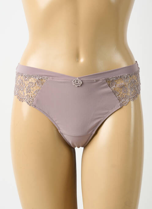 Tanga gris AUBADE femme