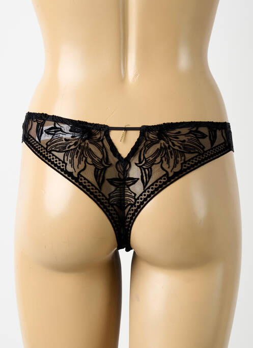 Tanga noir AUBADE femme
