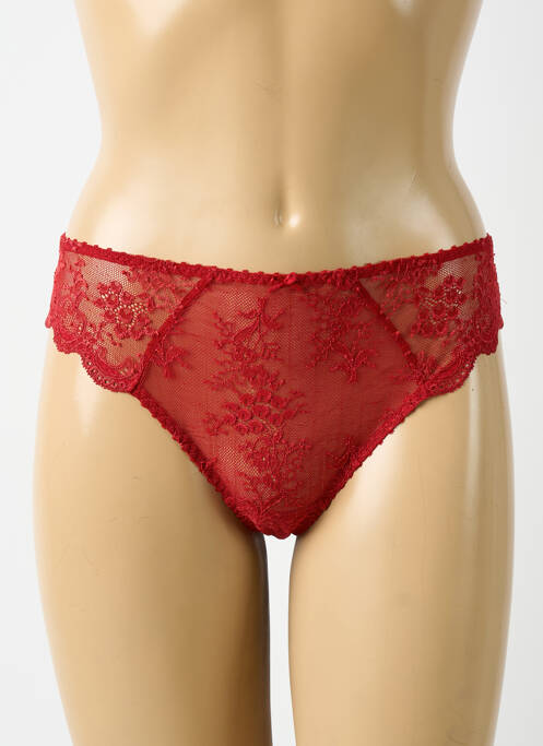 Tanga rouge AUBADE femme