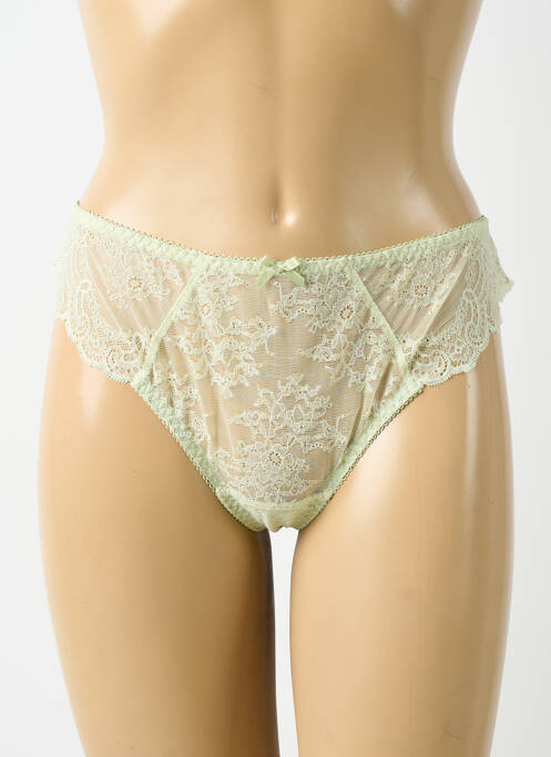 Tanga vert AUBADE femme