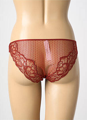 Culotte tissage satiné marron AUBADE femme