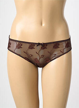 Culotte fond doublé marron AUBADE femme