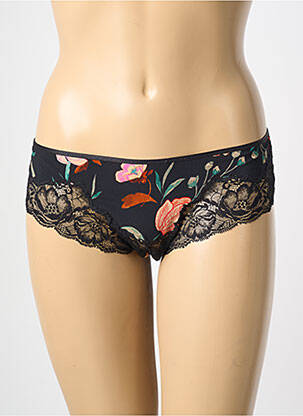 Shorty effet matière satinée noir AUBADE femme