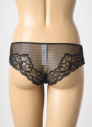 Shorty effet matière satinée noir AUBADE femme
