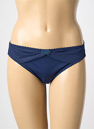 Culotte fond doublé bleu AUBADE femme