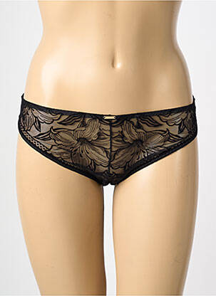 Culotte fond doublé noir AUBADE femme